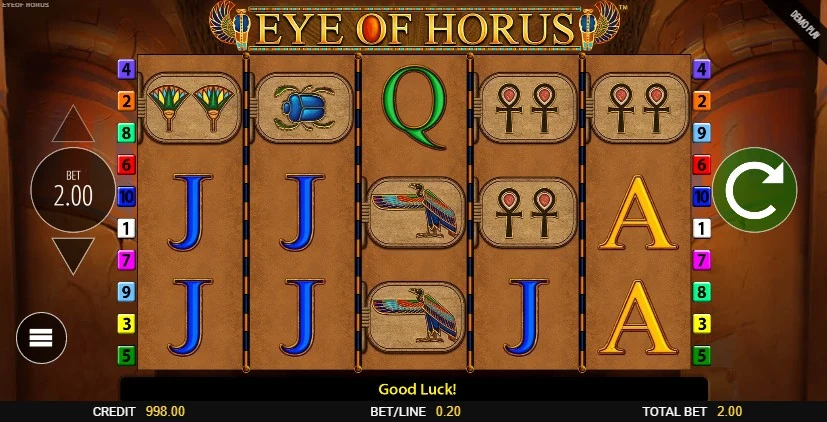 слот Eye of Horus на деньги