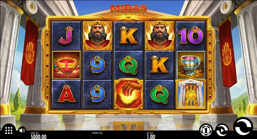 слот Midas Golden Touch на деньги