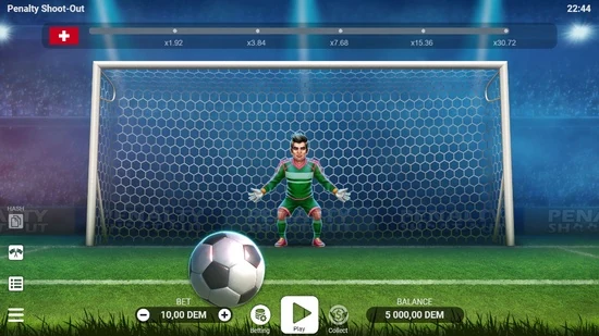 слот Penalty Shoot Out на деньги