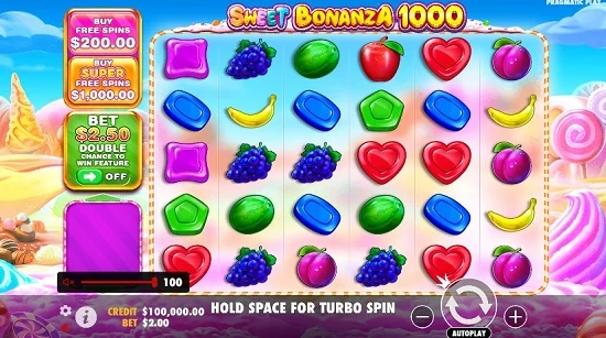 слот Sweet Bonanza 1000 на деньги